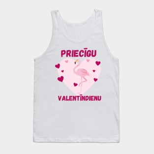 Latviski Priecīgu valentīndienu - latvietis Tank Top